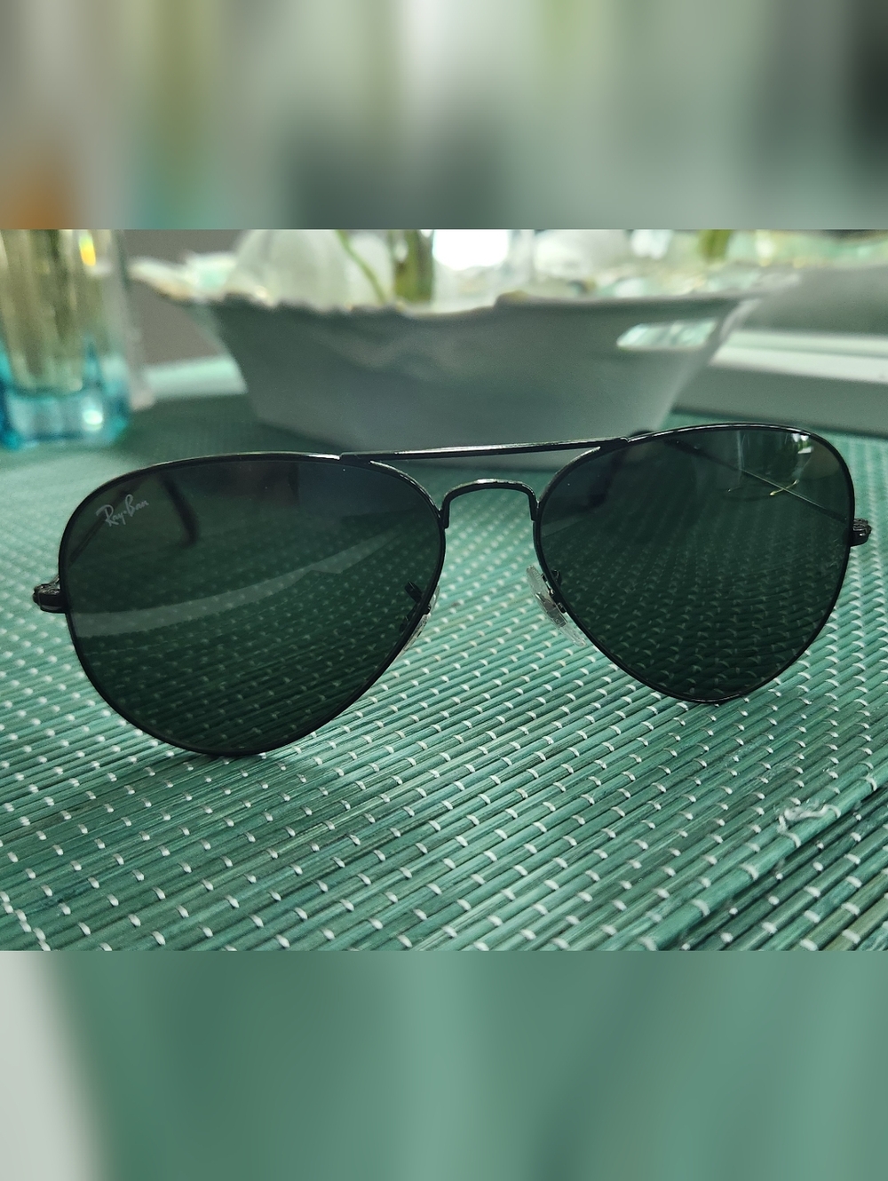 🕶️ Ray-Ban Aviator Large Metal Sunglasses – Classic Black 🕶️